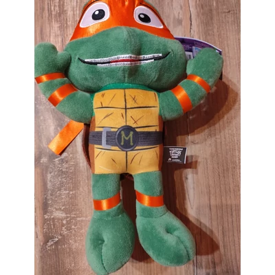 Ninja Turtles Teenage Mutant Tini Nindzsa Teknősök Michaelangelo 28cm