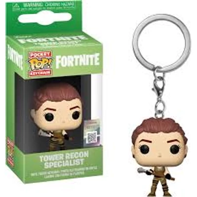 Pocket POP Fortnite Tower Recon Specialist kulcstartó